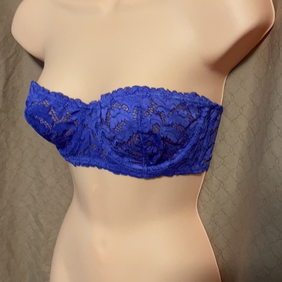 Free People, Love Letters underwire bra Periwinkle, 36 B, NWT - Picture 2 of 9